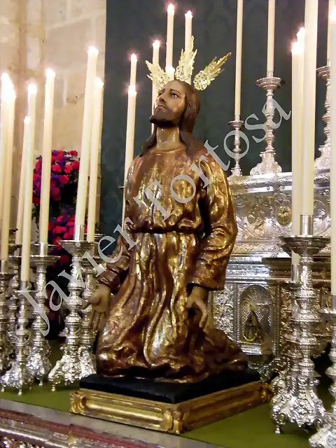 Besamanos a Jesús de la Oración