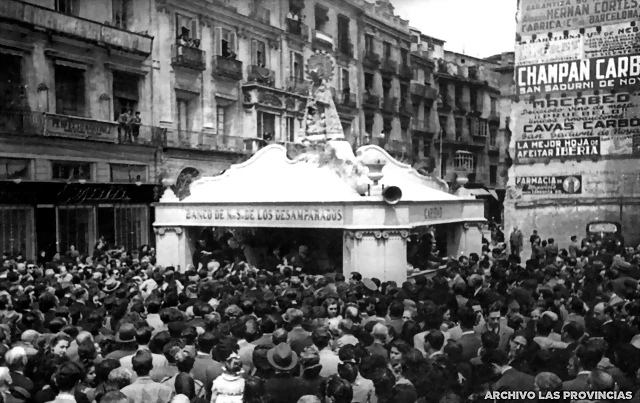 virgen deamparados tombola 1948 virgen deamparados tombola 1948