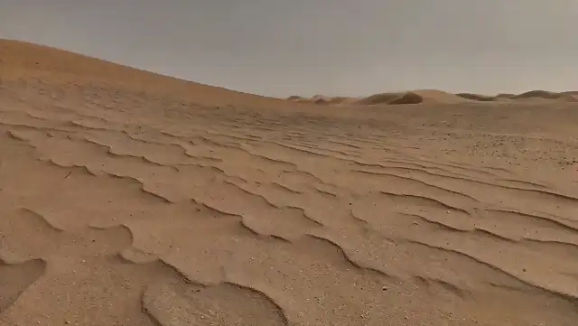 tormenta entre las dunas