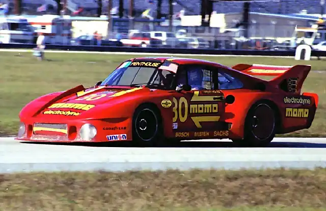 Gianpiero Moretti- charles Mendez and Mauricio DeNarvaez drove this Porsche 935J at the 1981 24-Hours of Daytona