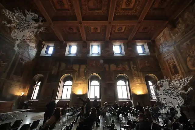 Sala dei Cento Giorni palazzo della Cancelleria 8