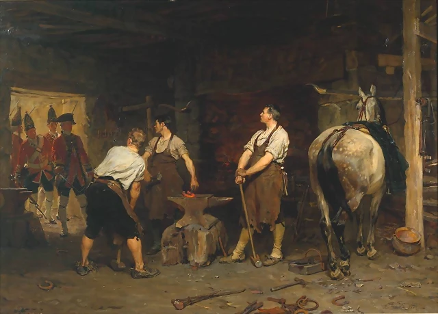 1 John Seymour LucasAfter Culloden, Rebel Hunting 1884 1 John Seymour LucasAfter Culloden, Rebel Hunting 1884