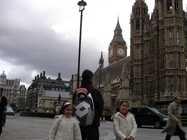 Alejandrs y Marina en Londres, Mayo 2008