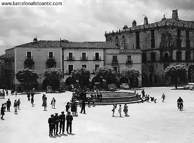 Trujillo Plaza Mayor Caceres 1961