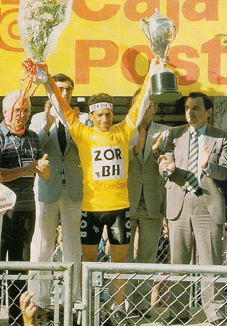 PINO 1986 VUELTA A ESPAA-GANADOR EN MADRID