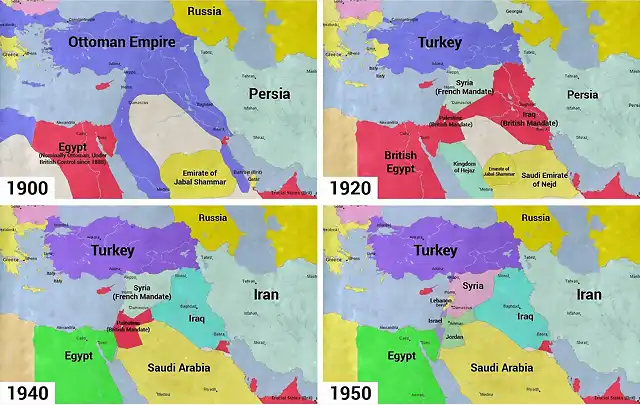 MedioOriente1900-1950