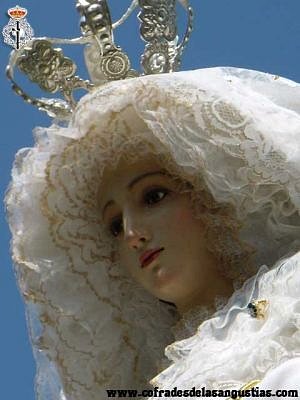 rostro de la virgen de la luz