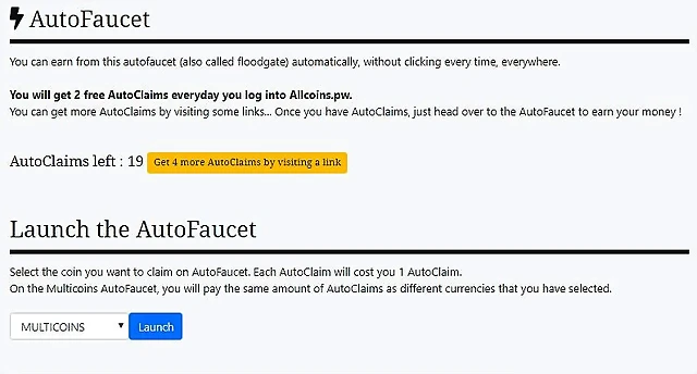 Autofaucet Autofaucet
