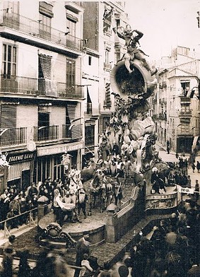Falla pl_ Sant Jaume 1943