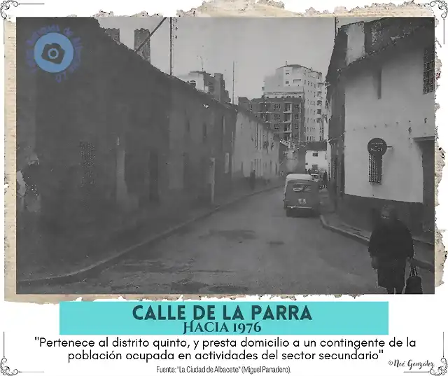 Albacete c. de la Parra c. 1976