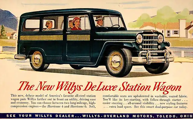 Willys de Luxe SW