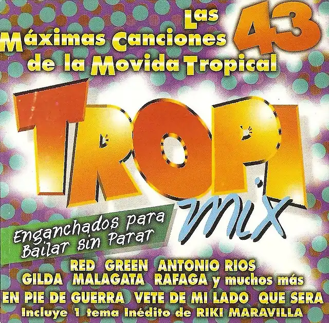 Leader Music - TropiMix 97 (1997) Delantera