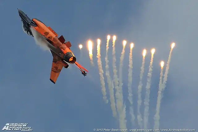 Royal Netherlands Air Force Demo Team. F-16
