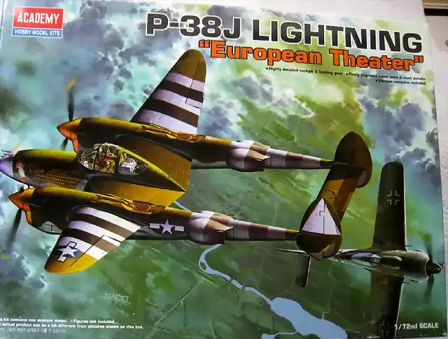 Academy - P-38j Lightning - 1-72