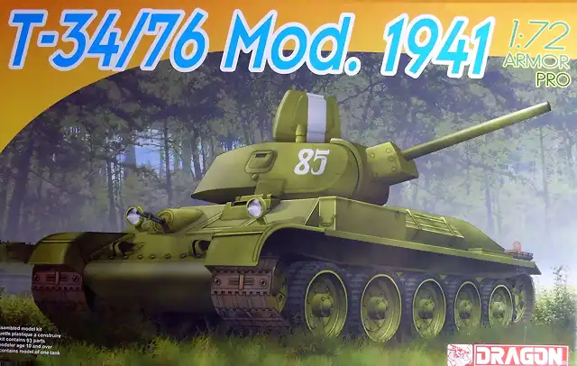 Dragon - T-34-76 Mod.1941 - 1-72