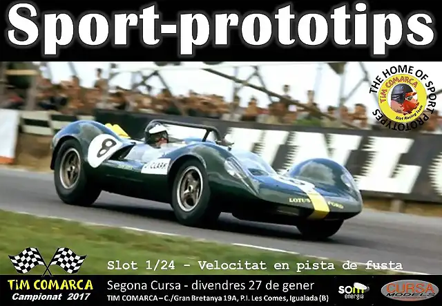 Cartell Sport-prototips - Cursa 2