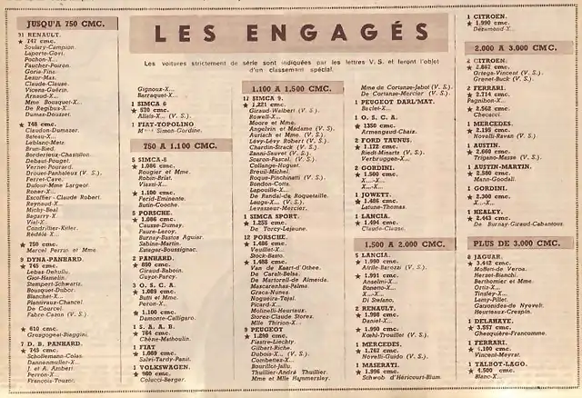 TdF'52 - engags