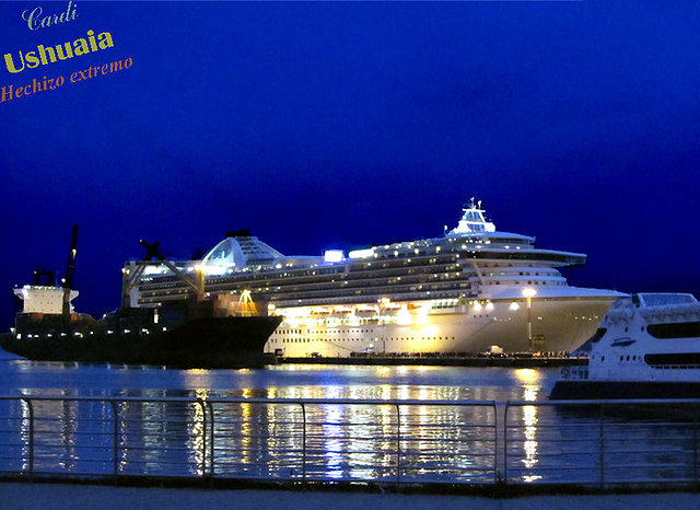 Puerto Ushuaia, Tierra del Fuego, Star Princess