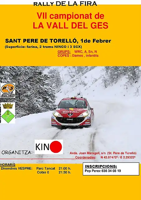 cartell rally de la fira