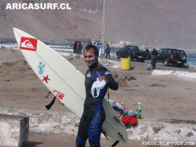 Ramn Navarro es uno de los crditos locales que est en los primeros lugares del pas, en el surf.