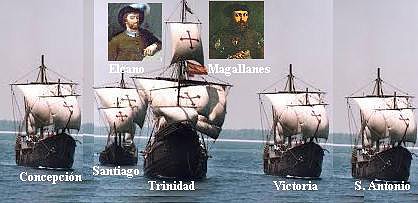 5 Caravelas Magallanes-Elcano -Poner