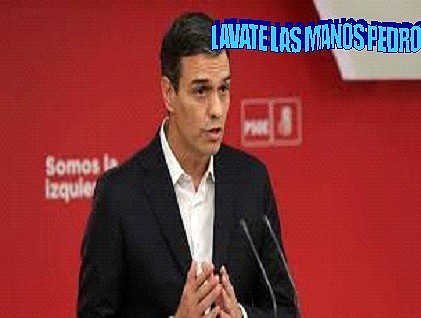 LAVATE LAS MANOS PEDRO LAVATE LAS MANOS PEDRO