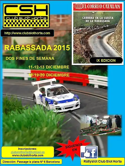 Cartel La Rabassada 2015