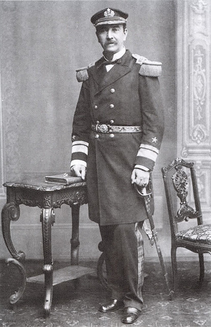 Patricio Lynch durante su administracin del Per en la ciudad de Lima. 1883, Palacio Pizarro. Lima, Per.
