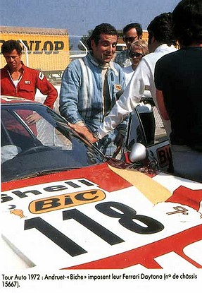 Ferrari Daytona - Andruet - TdF '72