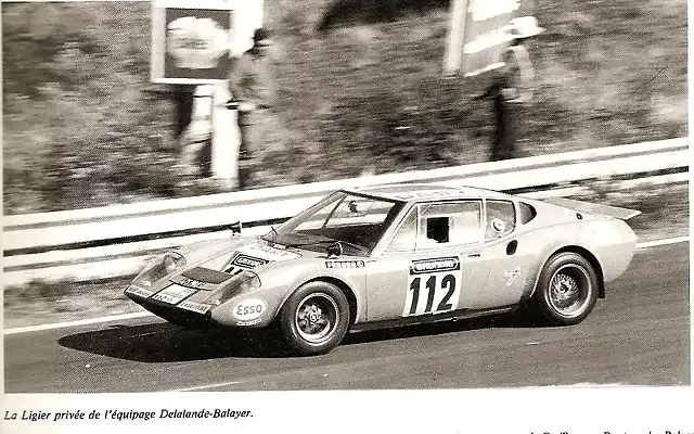 Ligier JS2 - Delalande - Balayer - TdF '73