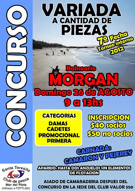 Afiche Playa Morgan