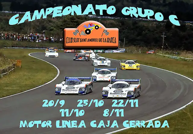 cartel carrera grupo c