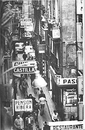 Barcelona Calle Escudillers '60
