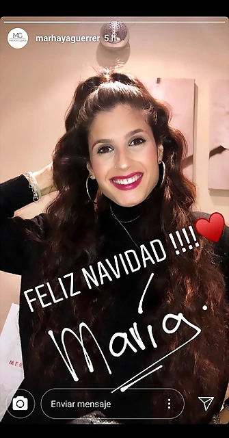 Marhaya Guerrer IG Stories 24-12-2019 Marhaya Guerrer IG Stories 24-12-2019
