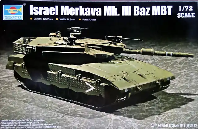 Trumpeter - Merkava Mk.III Baz MBT - 1-72