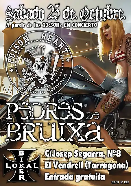 pedres de bruixa + poison heart