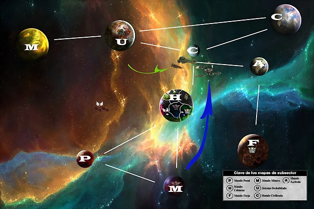 Mapa galactico bsico BFG