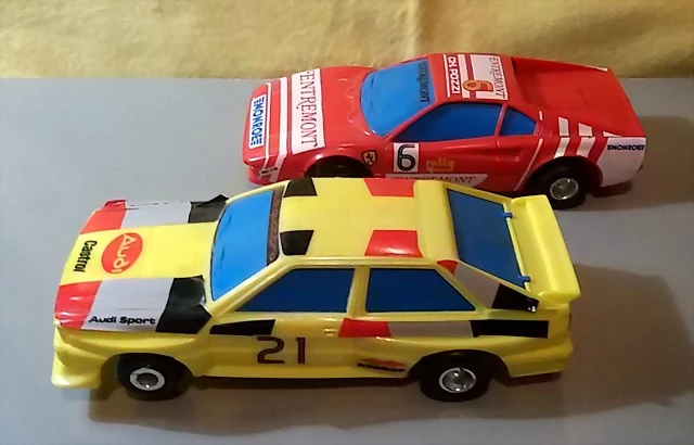 Polistil Audi & Ferrari GTO (1) Polistil Audi & Ferrari GTO (1)