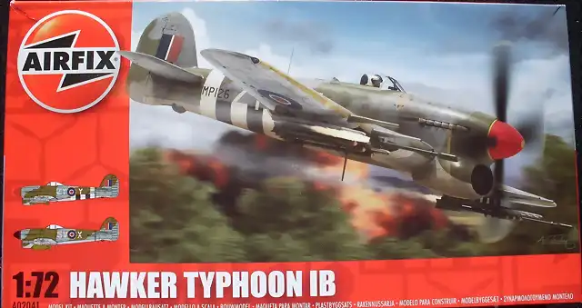 Airfix - Hawker Typhoon IB - 1-72