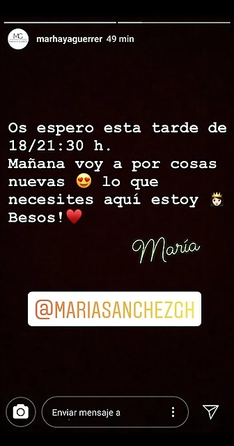 Marhaya Guerrer IG Stories 23-9-2019 (1)