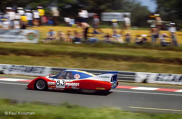 WM Peugeot P81 - Le Mans '81 - GrC - 01