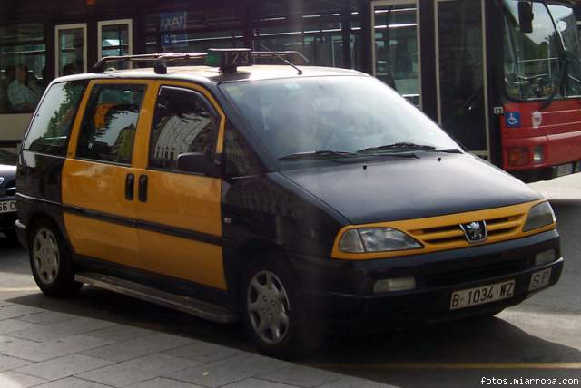 Luego te tomas un taxi en Barcelona....y...