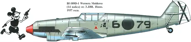 BF-109 D - Molders