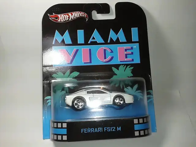 FERRARI F512M RETRO ENTERTAINMENT SERIES (BLANCO) MIAMI VICE