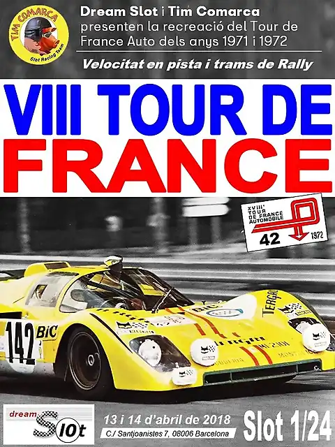 Cartell Tour Auto 2018 g