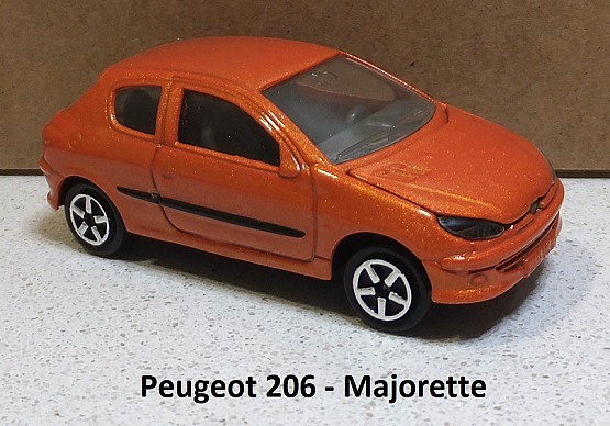 Peugeot 206  - Majorette