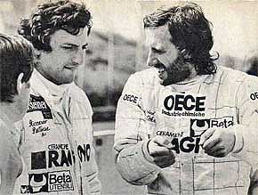 Riccardo Patrese y Siegfried Stohr