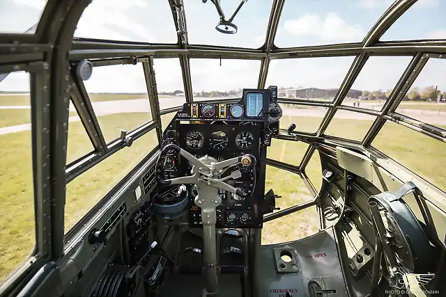 Blenheim-Cockpit