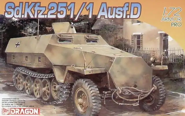 1401395746_553848306_1-blindado-aleman-sdkfz-251-ausf-d-tanque-para-armar-en-escala-1-72-zarate