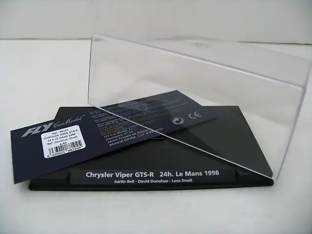 16 Peana + Urna FLY CHRYSLER VIPER GTS-R 24H. Le Mans 1988 Ref.A84-88104.3